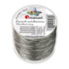 Sznurek metalizowany srebrny 1,5mm x 50m 440762 TITANUM