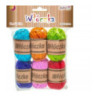 Włóczka mix kol. 38m 6szt. WL-9410 ALIGA Włóczka mix kol. 38m 6szt. WL-9410 ALIGA