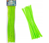 Druty pluszowe 30cm jasno zielone (neonowe) DPK-06 ALIGA