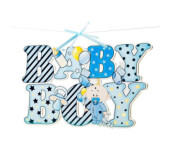 Dekoracja piankowa BABY BOY/BABY GIRL BB-444 GO PARTY
