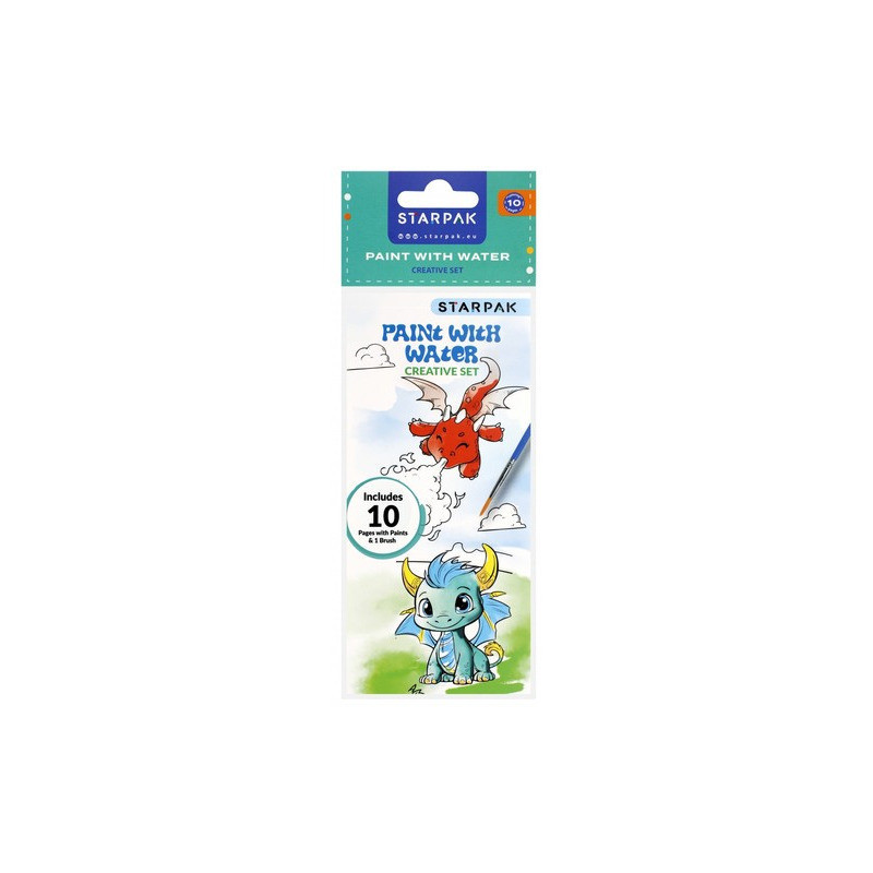 Zestaw kreatywny malowanie wodą BOY 529935 STARPAK