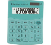 Kalkulator VECTOR VC-812-GN 12p zielony pastelowy