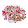 Naklejki z pianki MERRY CHRISTMAS 120szt. PVX26 BREWIS
