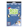 Naklejki SNOW DAYS 3 wzory x 2 ark., 260 szt. 486342 TITANUM