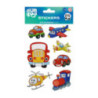 Naklejki 140x260mm POJAZDY 537777 STICKERBOO