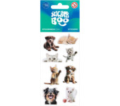 Naklejki 66x126mm ZWIERZĘTA DOMOWE 550331 STICKERBOO
