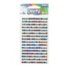 Dżety samoprzylepne 4mm mix kol. (240szt.) DS78 BREWIS