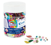 Cekiny konfetti MIX GR-C70-M FIORELLO słoik 70g. 170-2538