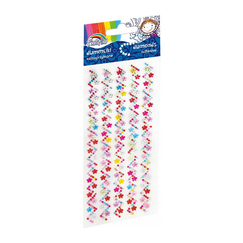 Diamenciki samoprzylepne mix kolorów Fiorello GR-DS070 170-2460