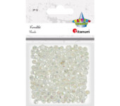 Koraliki białe 6mm 30g. 390752