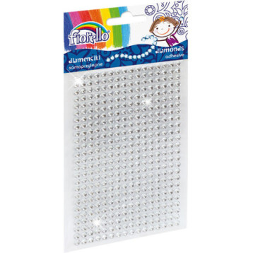 Diamenciki samoprzylepne srebrne GR-DS039-4 170-2394 FIORELLO