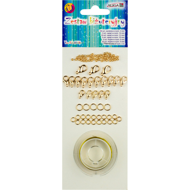 Zestaw biżuteryjny złoty 93 el. ZWB-1856 ALIGA