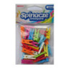 Spinacze-klamerki drewniane ozdobne mix kolorów 2,5cm (40 szt.) BREWIS SPK25