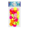 Pompony akrylowe mix kolorów i rozmiarów (50) POM-204 ALIGA