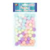 Pompony pastelowe mix 2cm (60 szt.) POM-207 ALIGA