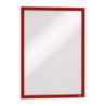 Ramka A3(2)samoprzylepna czerwona 487303 DURAFRAME DURABLE