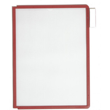 Panel informacyjny A4 (5 sztuk) czerwony (ramka) 560603 SHERPA DURABLE Panel informacyjny A4 (5 sztuk) czerwony (ramka) 560603 SHERPA DURABLE