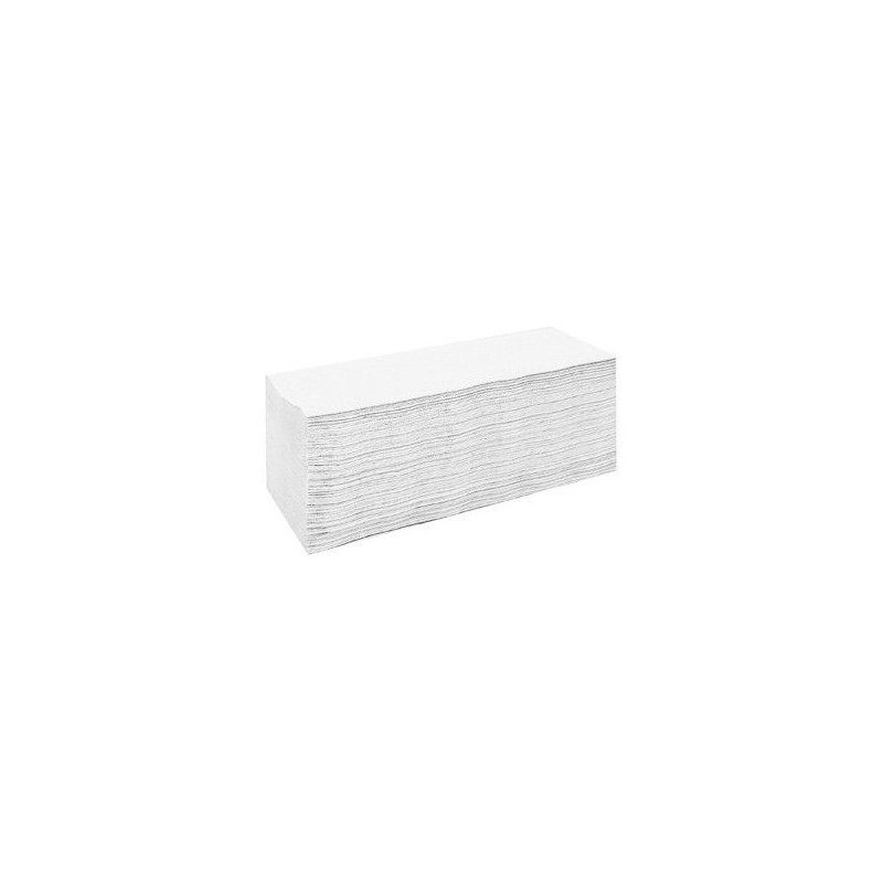 Ręcznik biały ZZ V-FOLD ECONOMIC CLIVER 21x24cm 4000 składek makulatura 2271