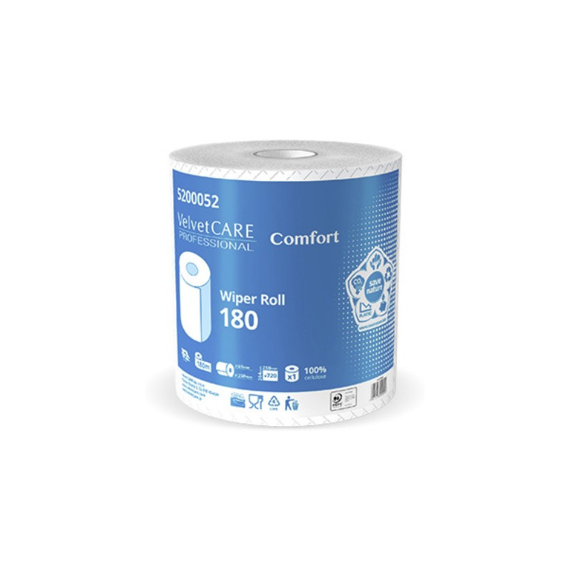 Czyściwo AFH VELVETCare białe 180m 2warstwy 100%celulozy 5220108/5200052