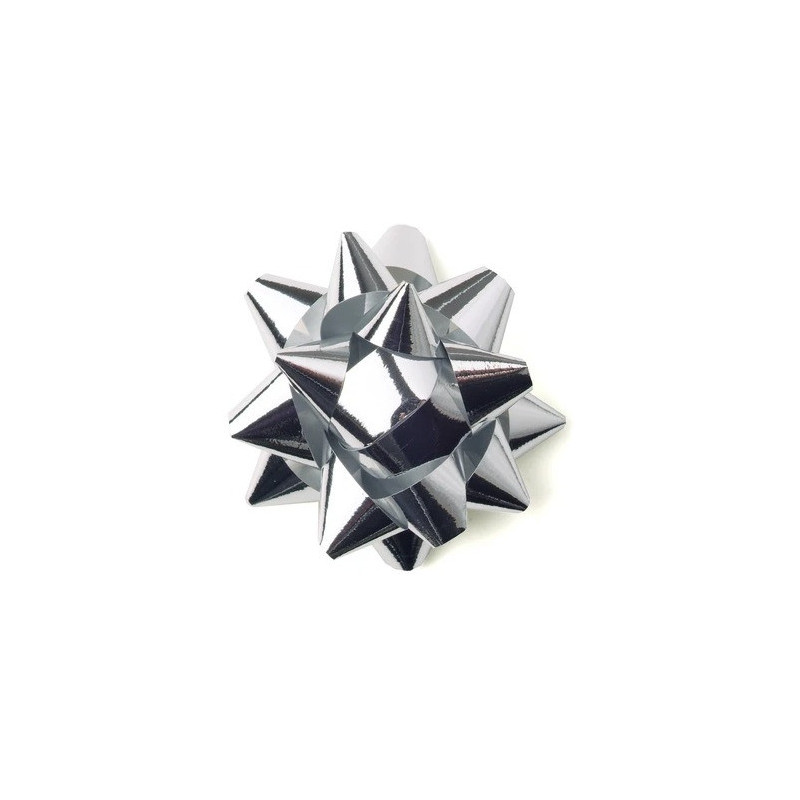 Rozetka 3 7,5cm srebrna (12) ALIGA ROZ-75-SR