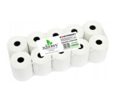 Rolki termiczne 57x20mm (10 sztuk) do drukarek fiskalnych zdrowy paragon rt05720wkff EMERSON