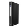 Segregator na dokumenty PP A4 40mm 4-ringowy czarny URBAN OXFORD 400147049