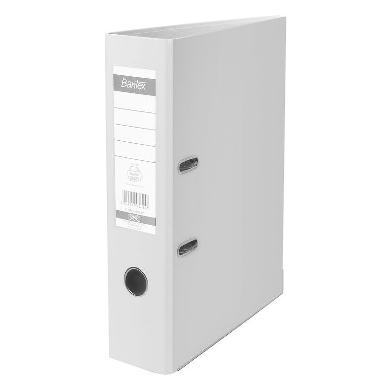 Segregator na dokumenty A4 80mm XXL szary z szyną 100551785 BANTEX