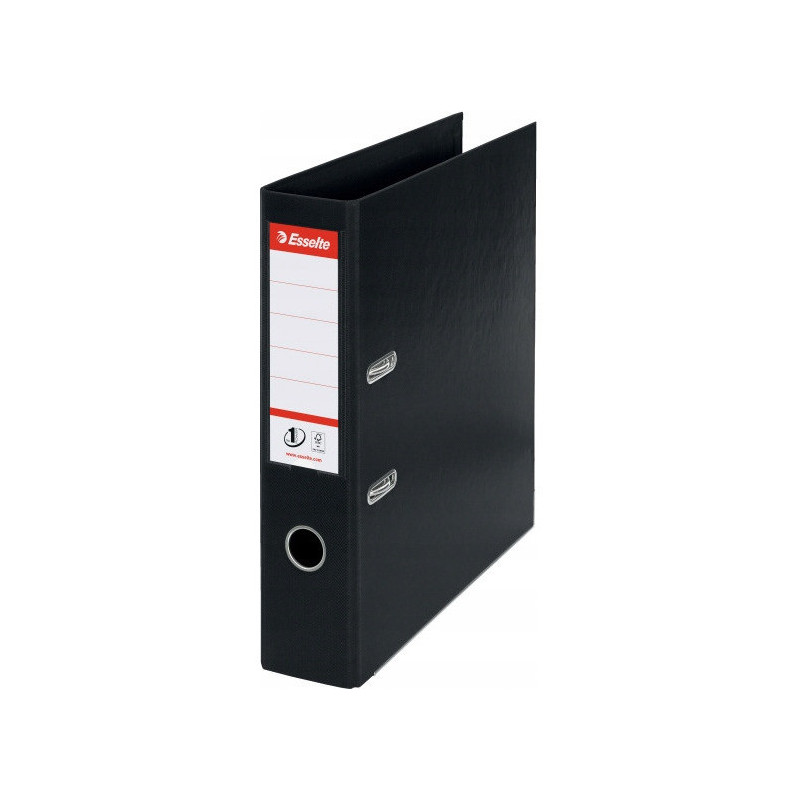 Segregator A4/75mm z mechanizmem czarny VIVIDA 81137 No.1 ESSELTE