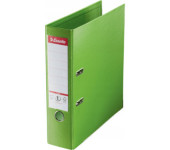 Segregator A4/80mm zielony ESSELTE PLUS VIVIDA No.1 81186