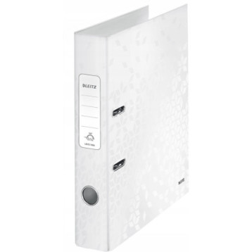 Segregator A4/50mm biały perłowy LEITZ WOW 180 10060001 Segregator A4/50mm biały perłowy LEITZ WOW 180 10060001