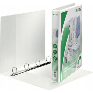 Segregator PANORAMA A4+ 4DR/25 44mm biały ofertowy LEITZ 42840001 Segregator PANORAMA A4+ 4DR/25 44mm biały ofertowy LEITZ 42840001