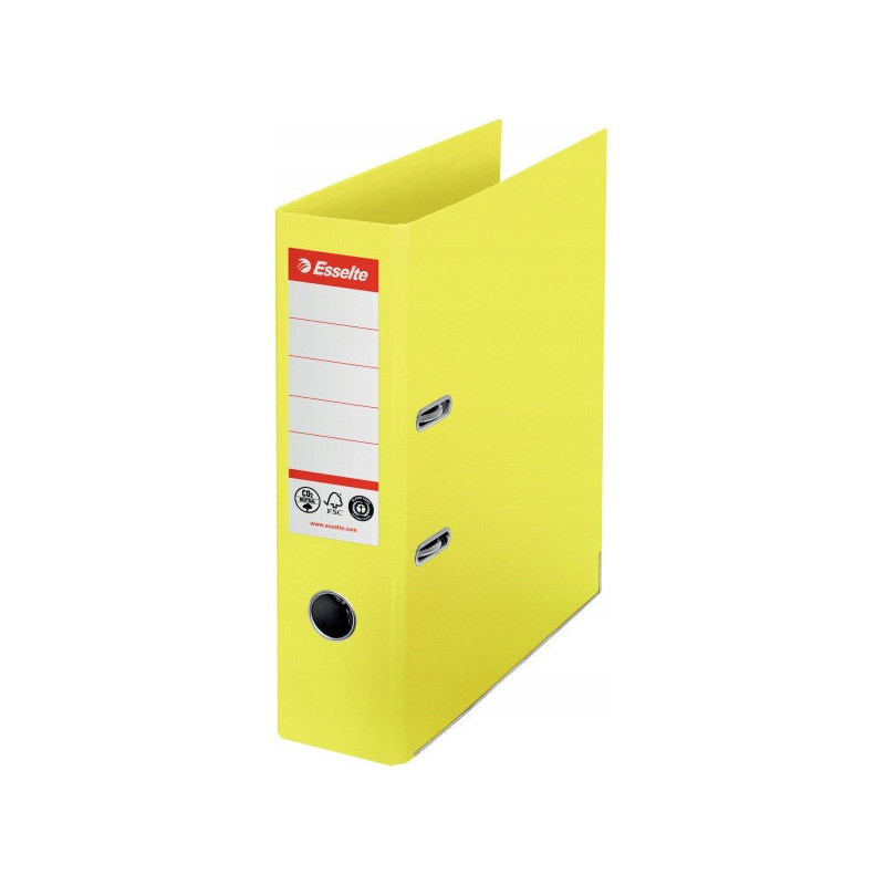 Segregator A4/75mm No.1 żółty 627566 ESSELTE Neutral CO2