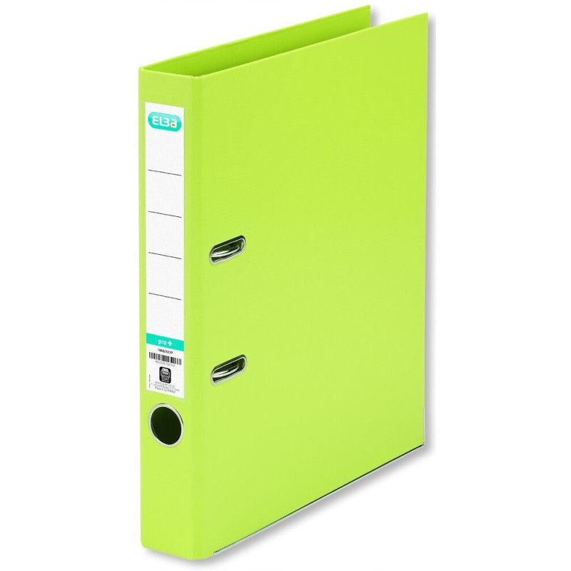 Segregator na dokumenty A4 50mm PRO+ jasny zielony 100202108 ELBA
