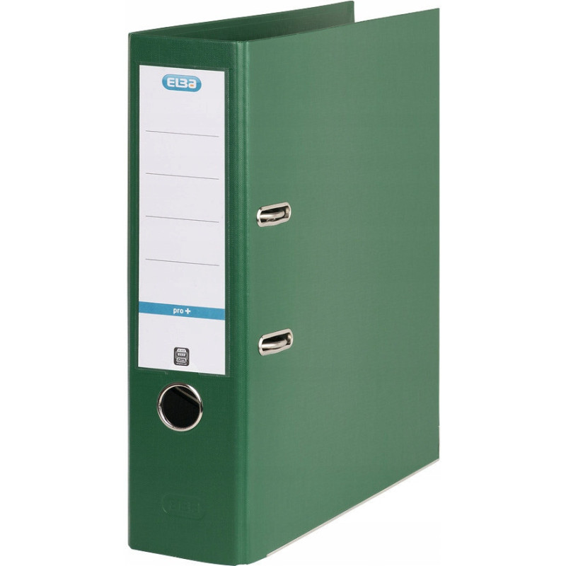 Segregator na dokumenty A4 80cm PRO+ zielony 100202174 ELBA