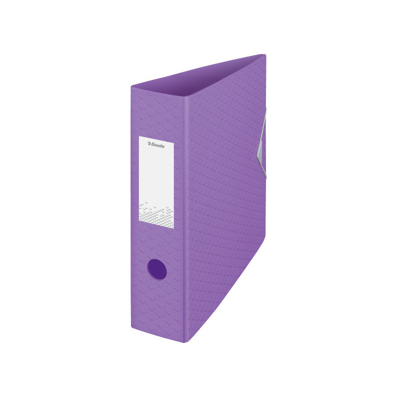 Segregator ESSELTE Colour`Breeze z polyfoamu A4 82mm lawendowy 628428