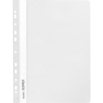 Skoroszyt na dokumenty miękki A4 wpinany do segregatora 20 sztuk biały SPP-02-06 BIURFOL