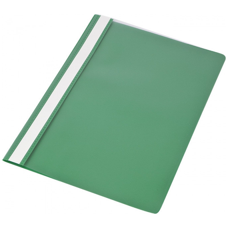 Skoroszyt A4 twardy typu PVC (10) zielony 0413-0020-04 Panta Plast