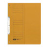 Skoroszyt wpinany do segregatora hakowy 1/2 A4 żółty 100551892 ELBA