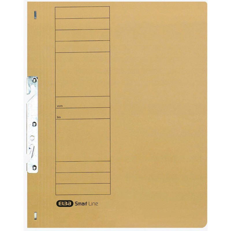 Skoroszyt wpinany do segregatora hakowy A4 beżowy 100551884 ELBA