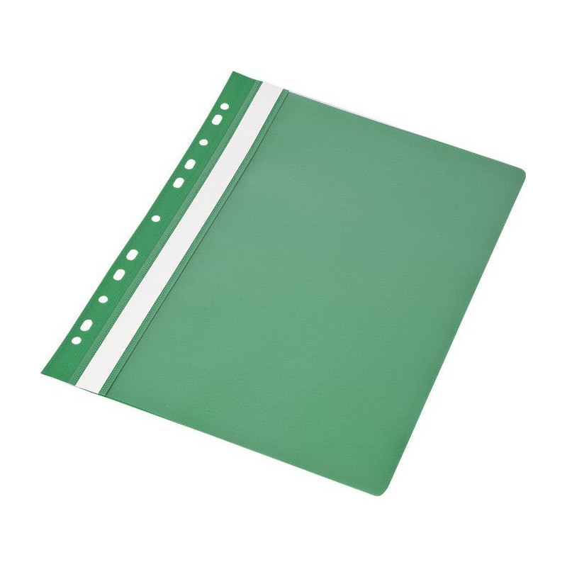 Skoroszyt PP z europerforacją zielony (20szt.) 0413-0003-04 Panta Plast