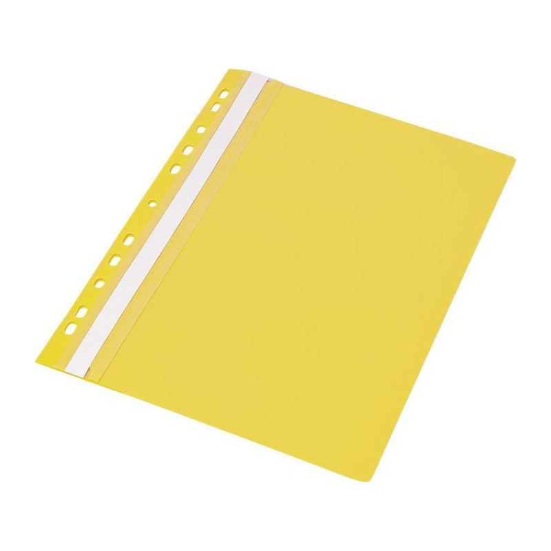 Skoroszyt PP z europerforacją żółty (20szt.) 0413-0003-06 Panta Plast