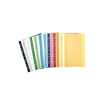 Skoroszyt wpinany do segregatora EVO jasny zielony 25 sztuk 400076721 BANTEX BUDGET