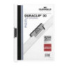 Skoroszyt zaciskowy A4 1-30k biały DURACLIP Original 220002 DURABLE