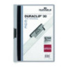 Skoroszyt zaciskowy A4 1-30k szary DURACLIP Original 220010 DURABLE