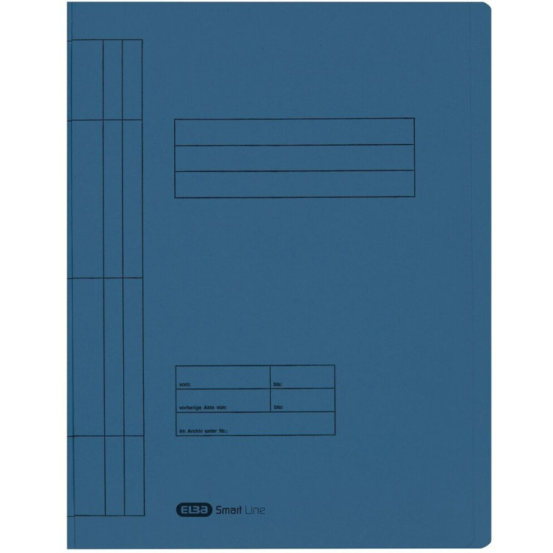 Skoroszyt na dokumenty kartonowy A4 niebieski 100090773 ELBA