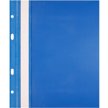 Skoroszyt na dokumenty twardy A5 wpinany do segregatora 10 sztuk niebieski SH-11 BIURFOL