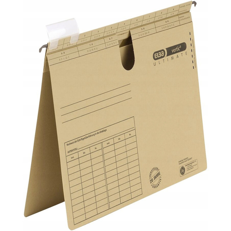 Skoroszyt zawieszany na dokumenty VERTIC ULTIMATE beżowy 100081039 ELBA