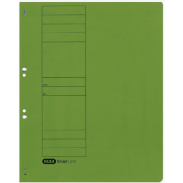 Skoroszyt wpinany do segregatora A4 zielony 100551872 ELBA