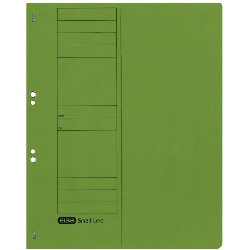 Skoroszyt oczkowy 1/2 A4 zielony 100551879 ELBA