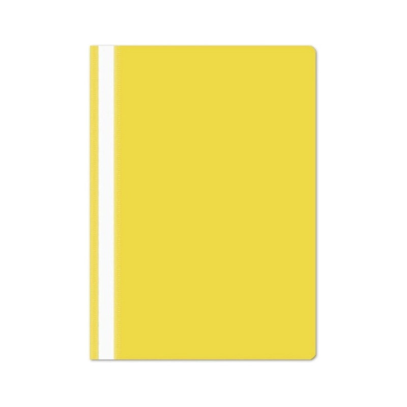Skoroszyt miękki PP NATUNA żółty (20szt) polipropylen